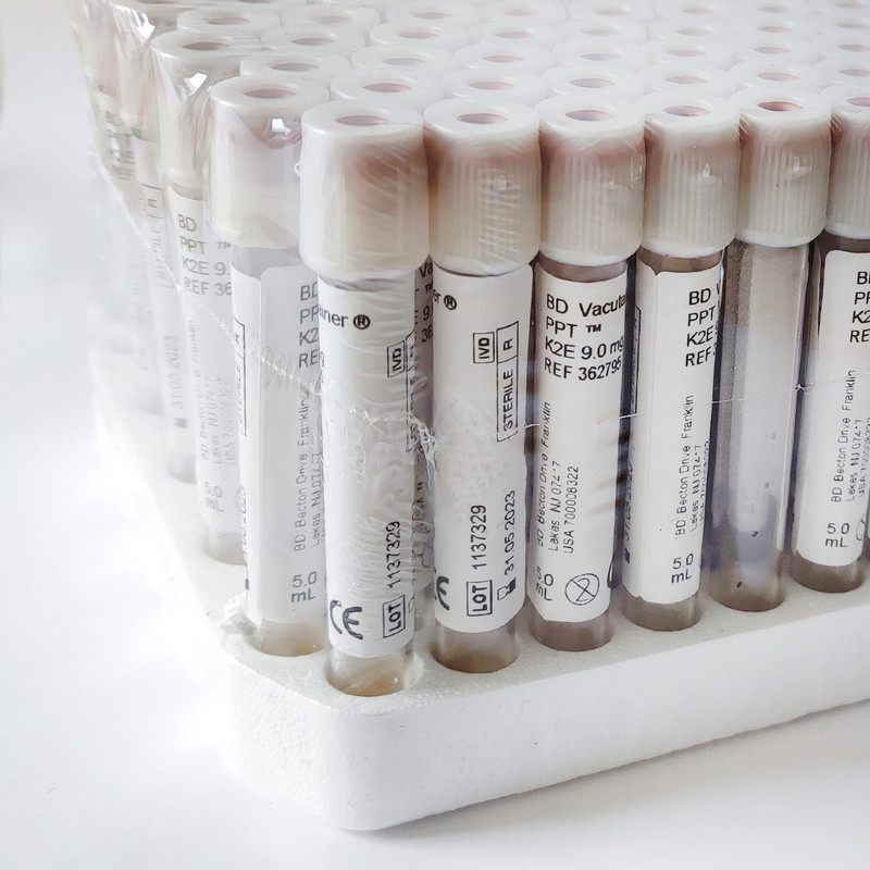 Пробірка Вакуумна BD Vacutainer® PPT™ 5 мл, 13х100 мм, 100 шт (362791)